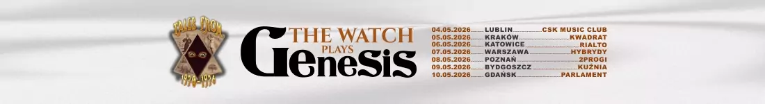 The Watch plays Genesis ,,Tales from 1970-1976”
