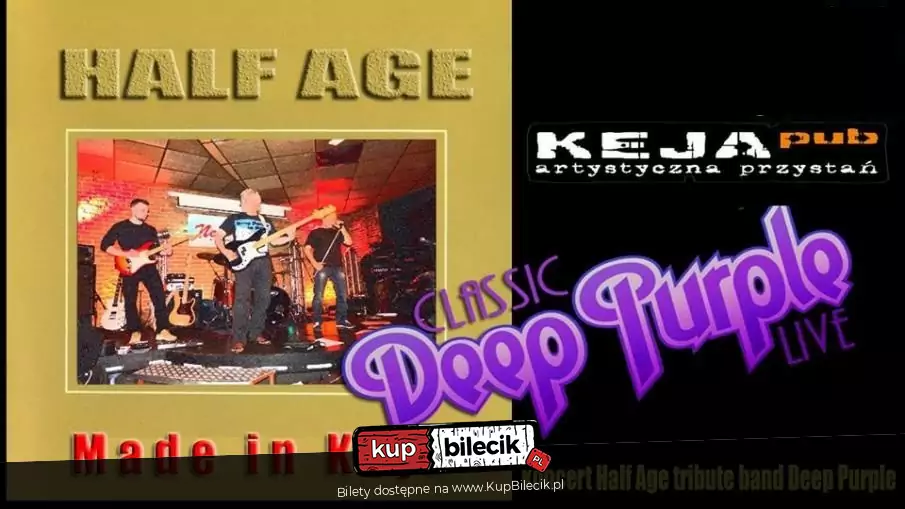 Tribute Deep Purple & Gary Moore czyli Half Age w Tawernie Keja