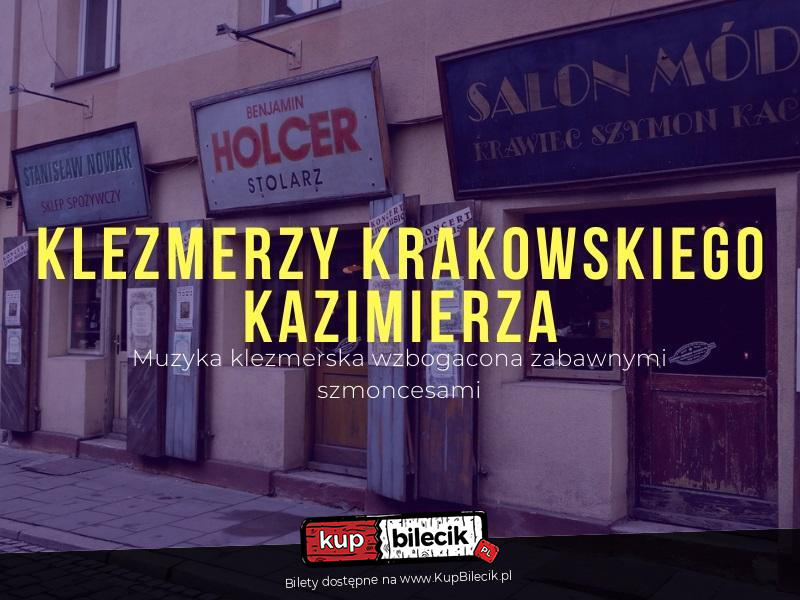 Plakat Klezmerzy Krakowskiego Kazimierza 100185