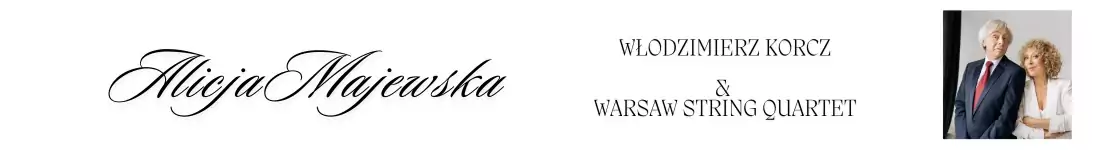 Alicja Majewska i Włodzimierz Korcz w Cavatina Hall - Jubileusz