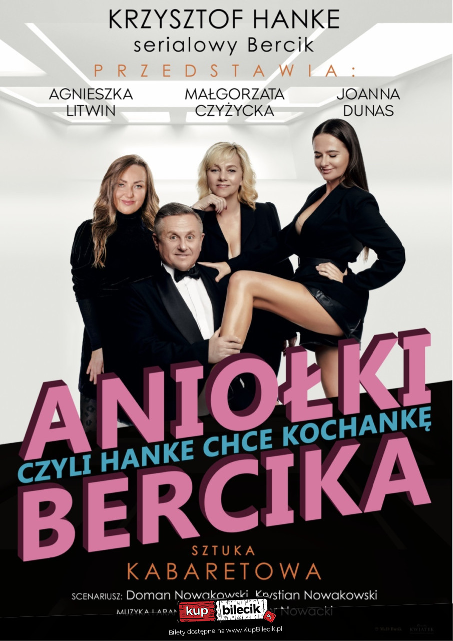 Plakat Aniołki Bercika, czyli Hanke chce kochankę 137558