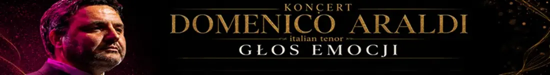 Głos emocji - koncert włoskiego tenora Domenico Araldi