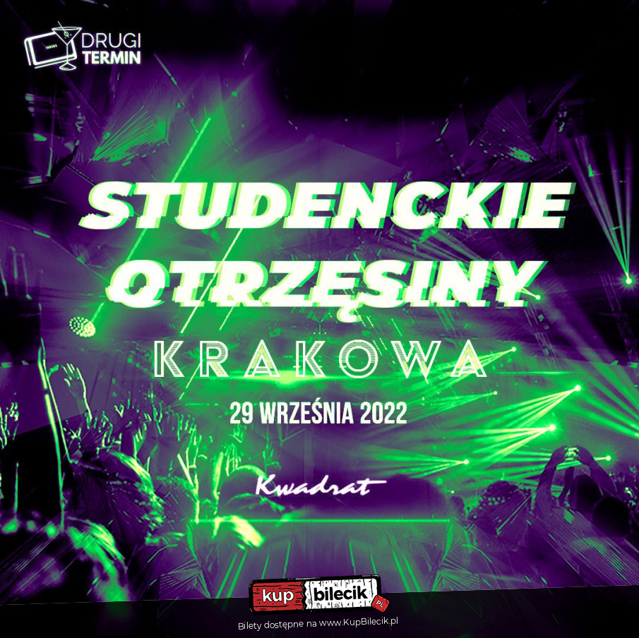 Plakat Studenckie Otrzęsiny Krakowa 96314