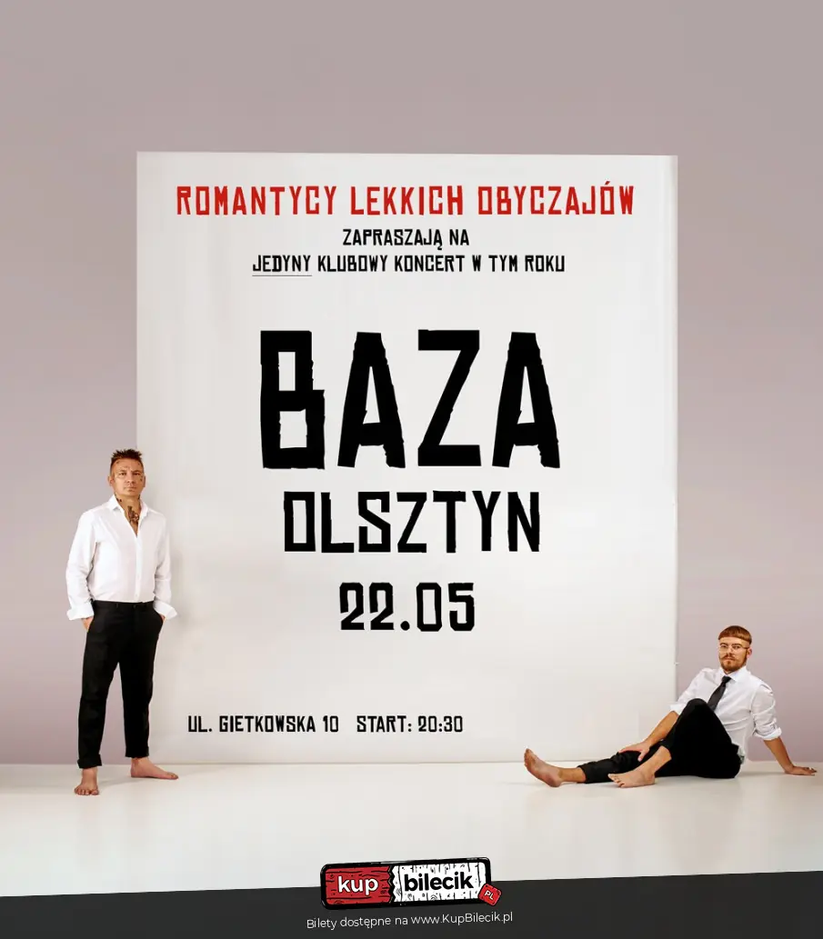 Romantycy Lekkich Obyczajów w OL! | Carpenter Stage - Baza Olsztyn