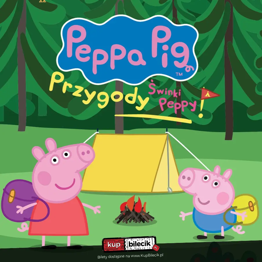 Świnka Peppa i przyjaciele powracają z zupełnie nowym spektaklem - Przygody Świnki Peppy!