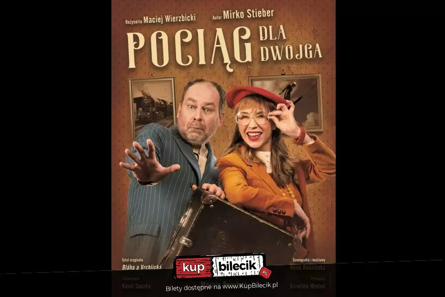Plakat Pociąg dla dwojga - Teatr Kamienica 209281