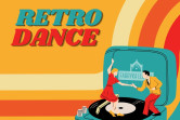 Plakat Retro Dance Party 121823