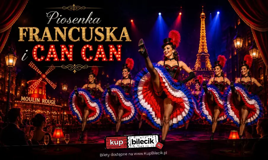 Piosenka francuska i can can