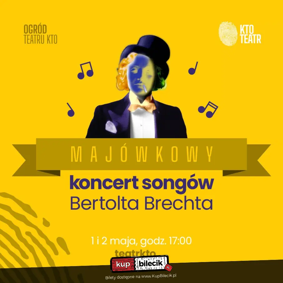 Majówkowy koncert songów Bertolta Brechta