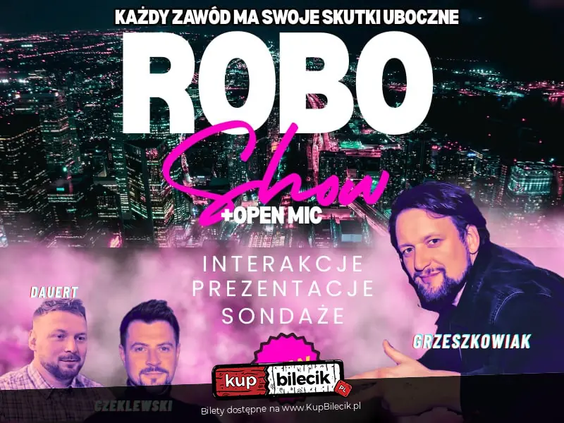 "Robo Show" - nowe komediowe show o robocie odc. 1. Służba zdrowia + open mic