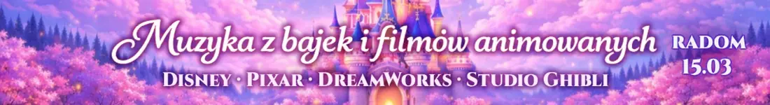 Familijny koncert muzyki z bajek i filmów animowanych
