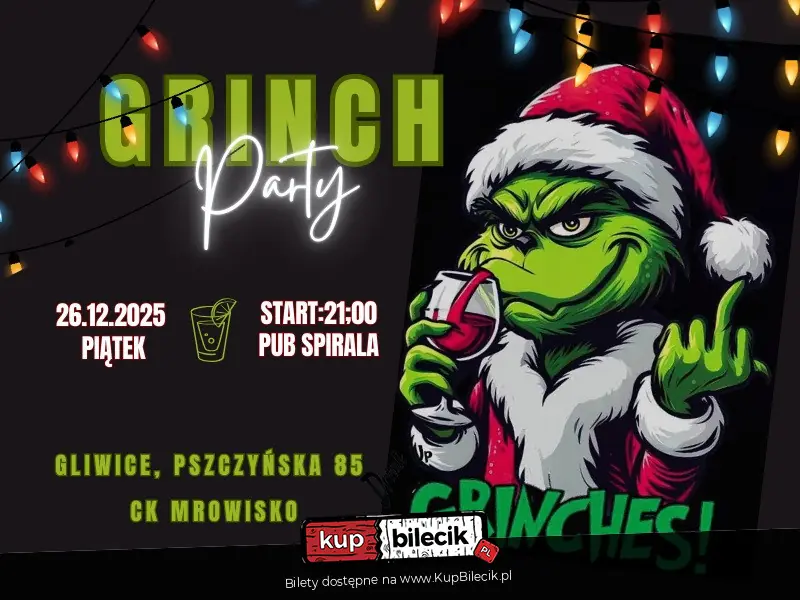 GRINCH PARTY w Pubie Spirala!