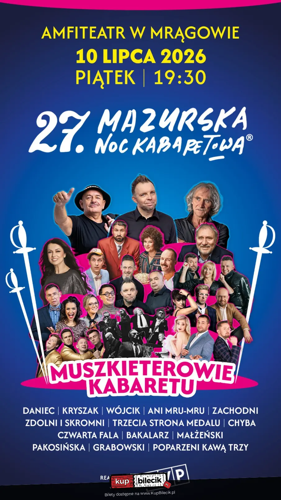 27. Mazurska Noc Kabaretowa