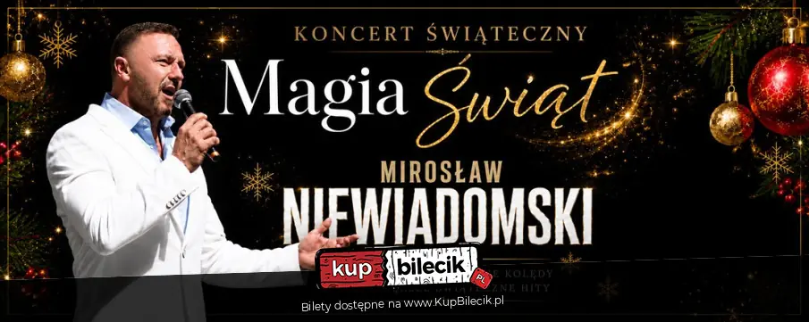 Koncert bożonarodzeniowy Mirosława Niewiadomskiego