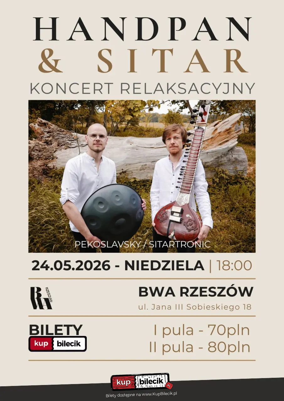 Handpan & Sitar - koncert relaksacyjny