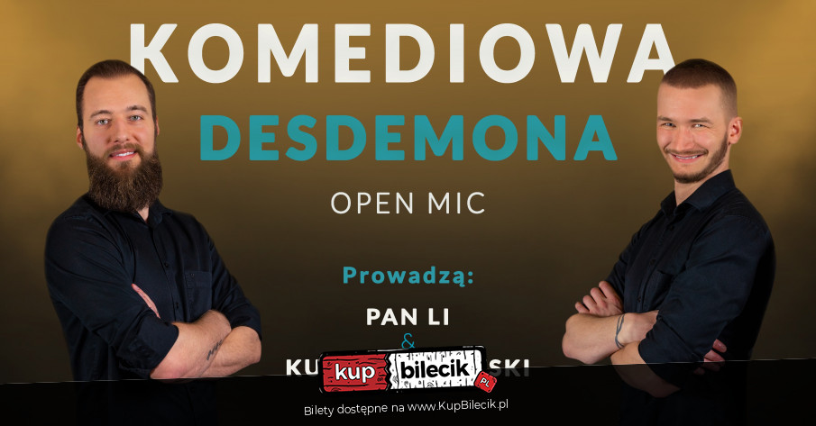 Plakat Desdemona Open Mic 154272