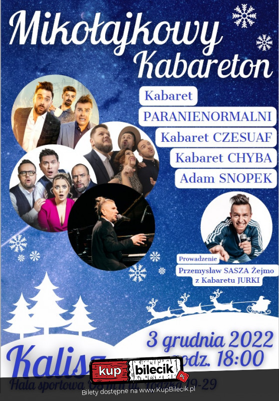 Plakat Mikołajkowy Kabareton 69367