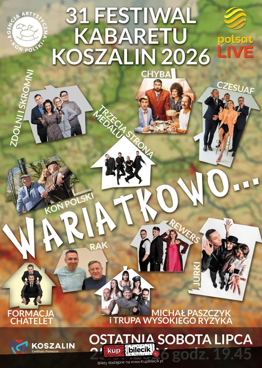 Festiwal Kabaretu Koszalin 2026 "Wariatkowo"