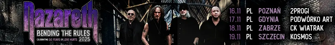 Nazareth - Bending The Rules Tour 2025