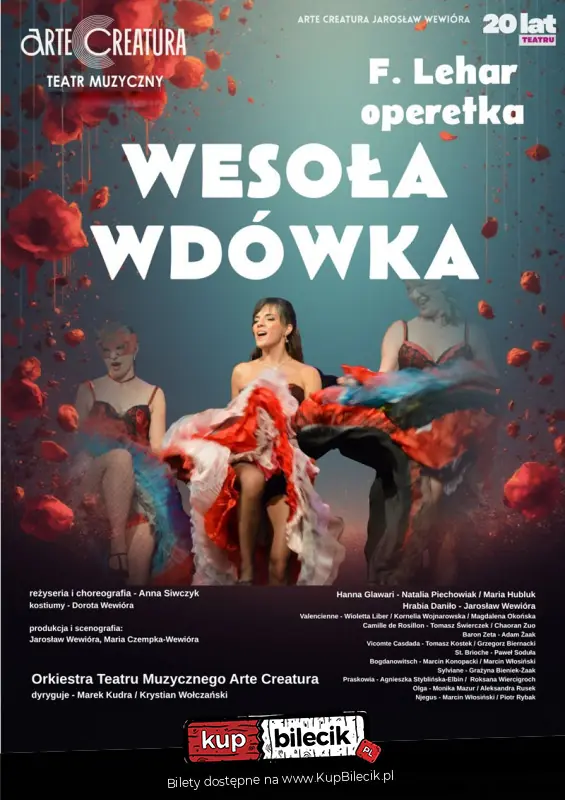 Wesoa Wdwka - operetka F. Lehara - Arte Creatura Teatr Muzyczny