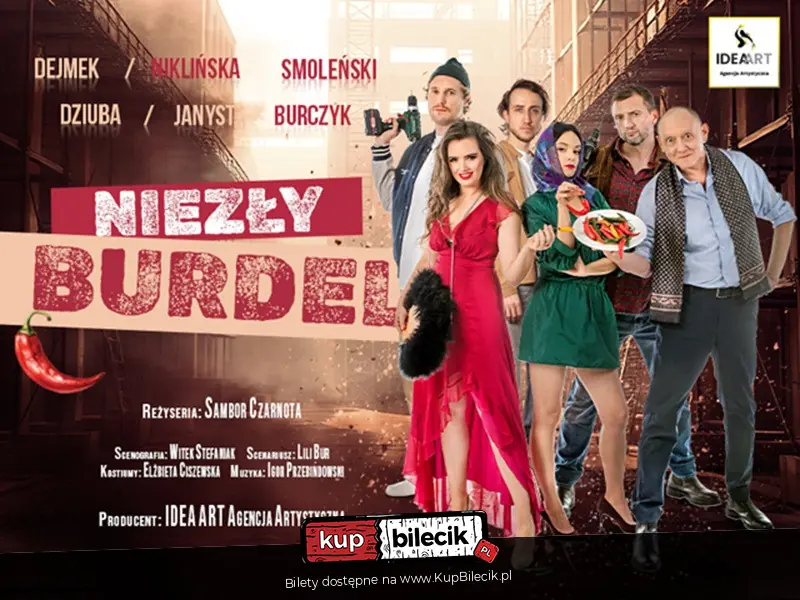 "Niezły Burdel" - komedia, w której śmiech miesza się z refleksją, a każdy widz znajdzie t