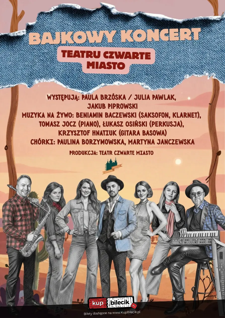 Bajkowy koncert Teatru Czwarte Miasto