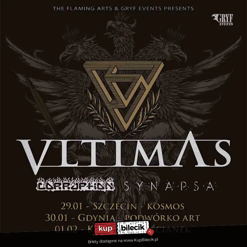 Koncert Vltimas/ Corruption/ Synapsa, Gdynia Podwórko Art.