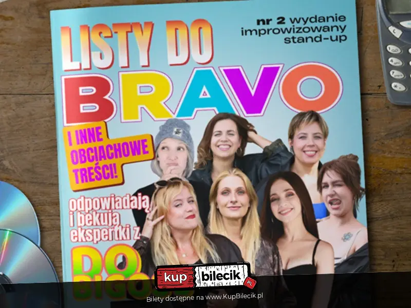 "Do bigosu!":LISTY DO BRAVO - stand-up improwizowany I Matan, Różalska, Podwysocka, Górnia
