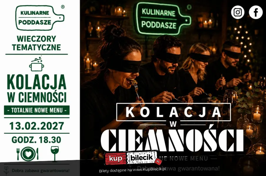 Kolacja w ciemno�ci
