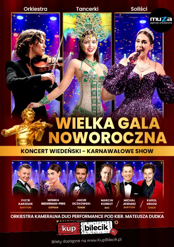 Koncert Wiedeński - Karnawałowe Show - Jedyne Takie w Polsce!