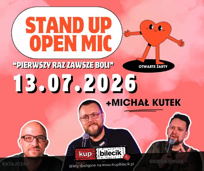 Stand-up Open Mic | + Michał Kutek