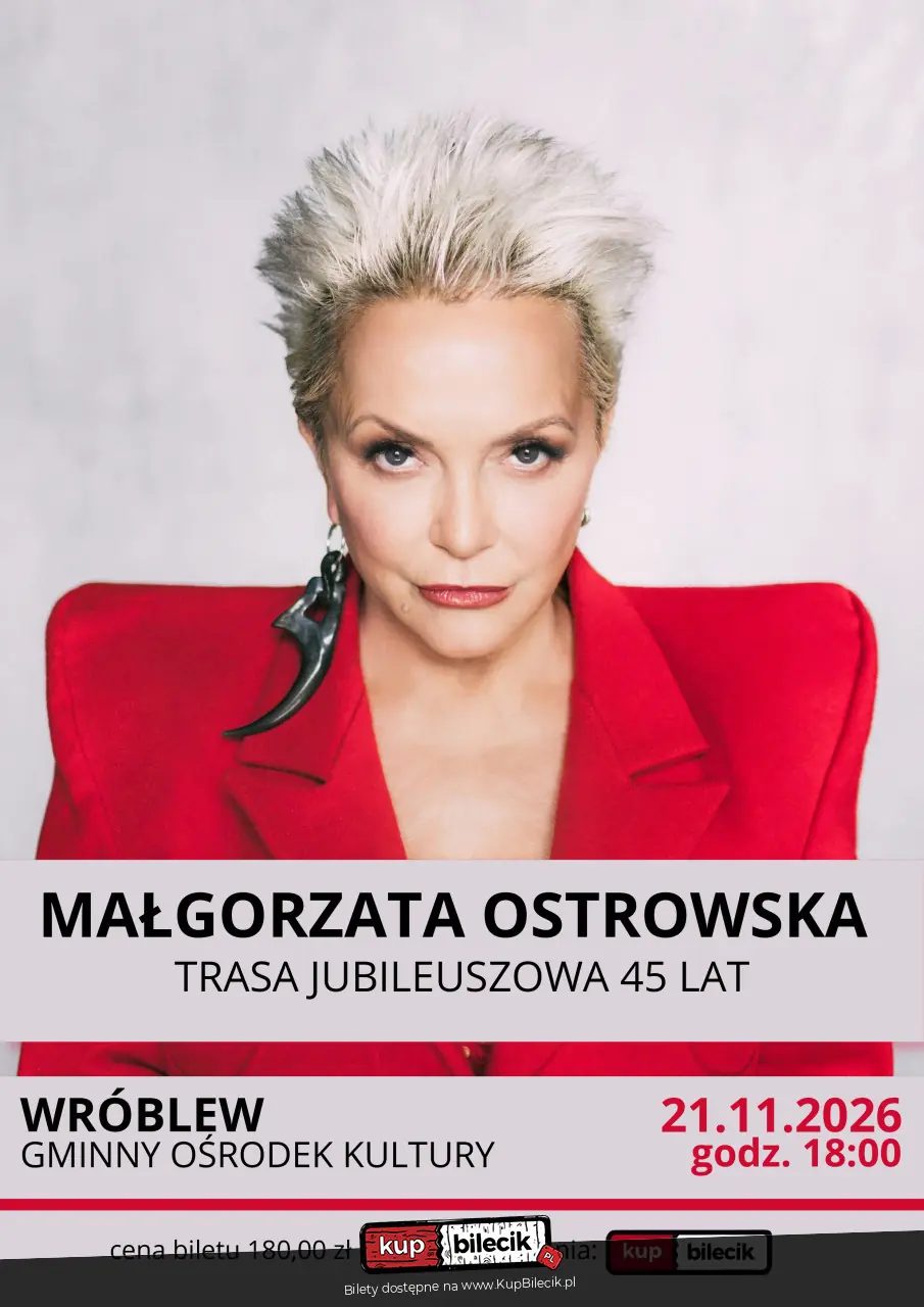Małgorzata Ostrowska Trasa Jubileuszowa 45 Lat