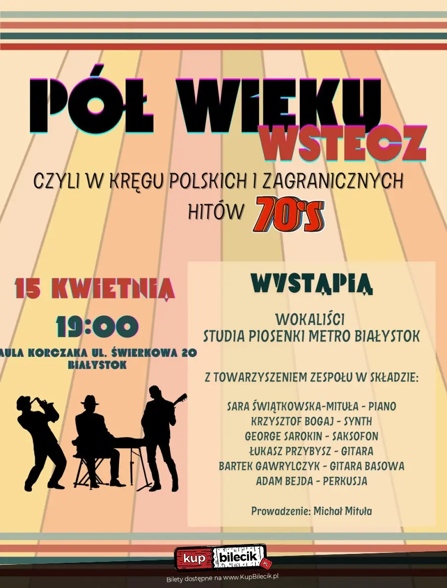 Koncert wokalistów Studia Piosenki METRO i Artystów Centrum MAESTRO