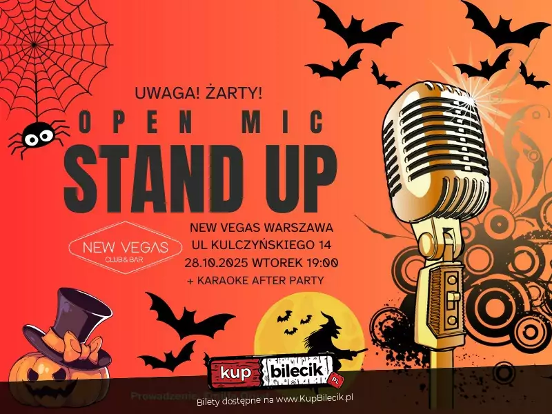 Stand Up Open Mic: Uwaga! Żarty!