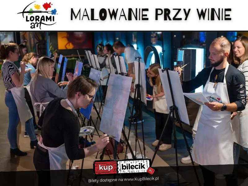 Malowanie przy winie z Lorami Art