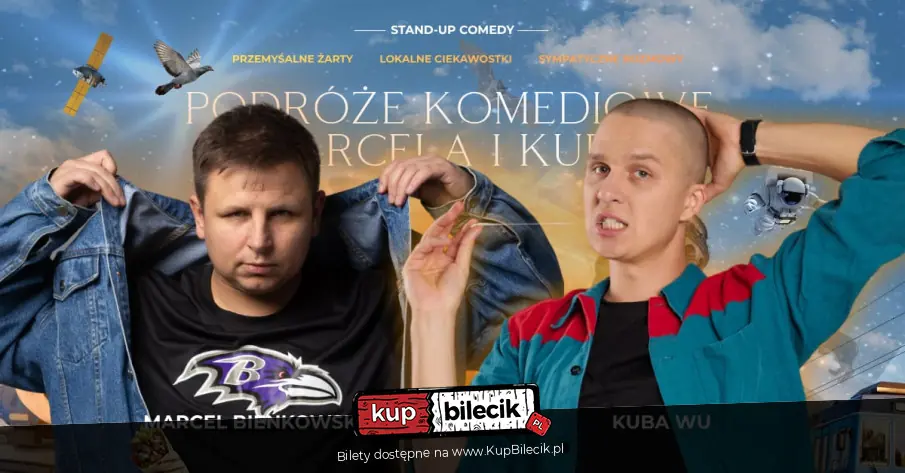 Podróże Komediowe Marcela Bieńkowskiego i Kuby Wu
