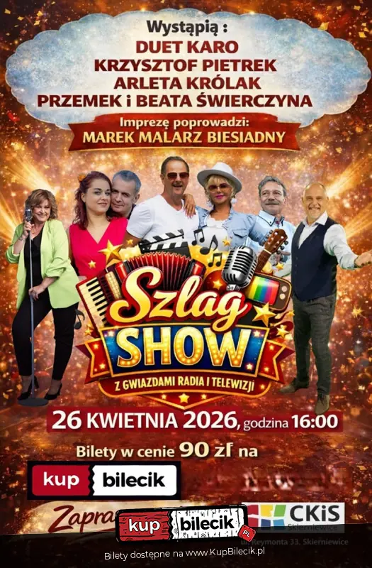 Szlag Show - koncert gwiazd Śląskiej Sceny Muzycznej
