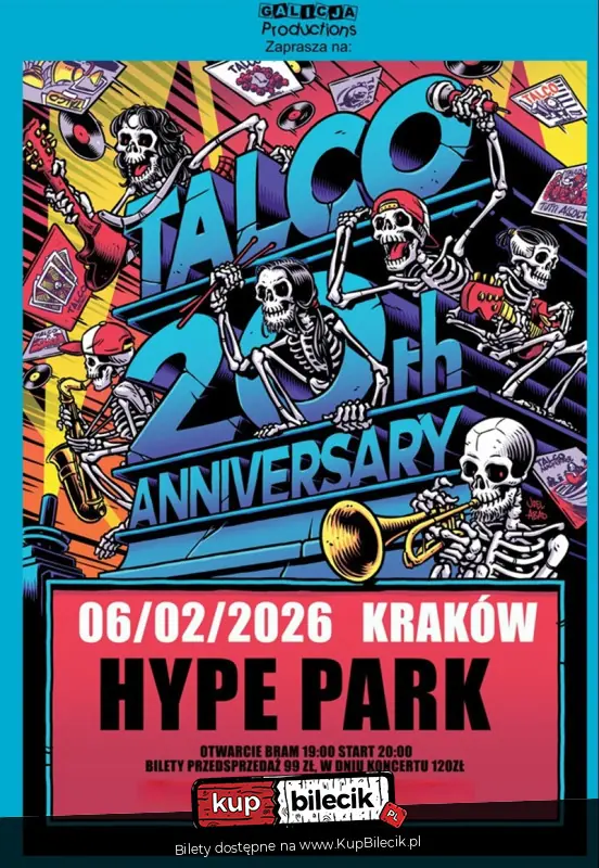 TALCO - XX-lecie zespołu | Kraków, Hype Park