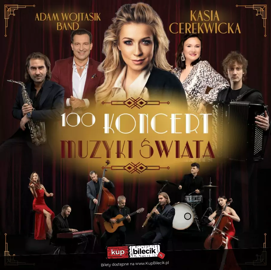 Koncert Muzyki wiata Monika Urlik & Adam Wojtasik Band