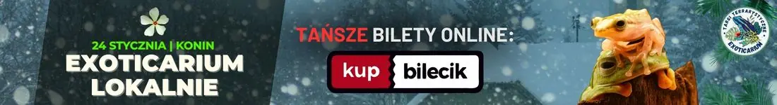 EXOTICARIUM LOKALNIE Targi Terrarystyczne Konin