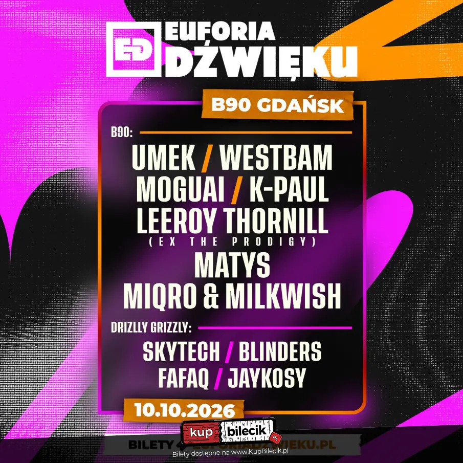 Umek | Westbam | Moguai | K-Paul | Leeroy Thornill | Hardy Hard | Matys