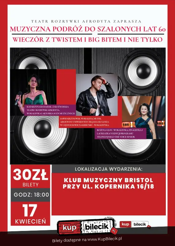 "Wieczór z twistem,  big- bitem i nie tylko"