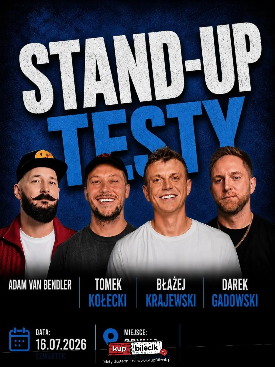 Stand-up: Krajewski x Kołecki x Bendler x Gadowski | Gdynia