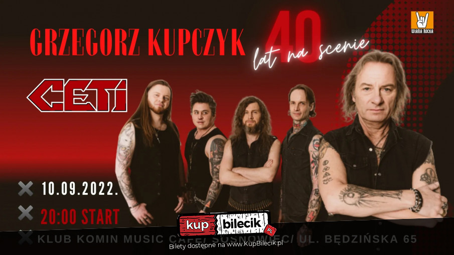 Plakat Grzegorz Kupczyk & CETI 90857