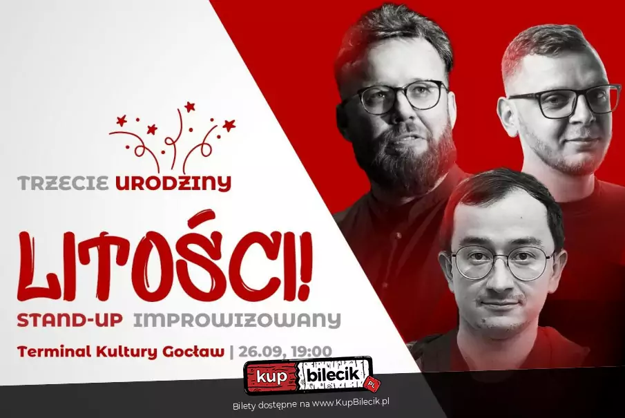 Stand-up: Tomek Machnicki, Łukasz Wolski, Krzysztof Kasparek