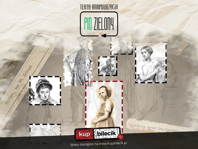 Teatr Improwizacji Pin Zielony