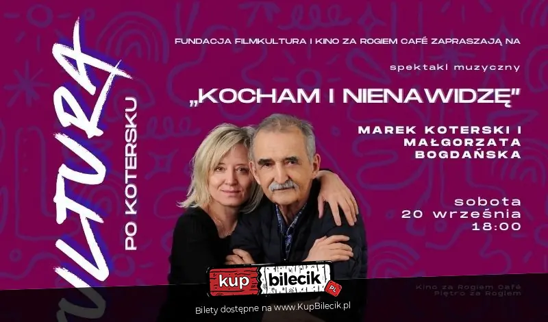 Marek Koterski i Magorzata Bogaska