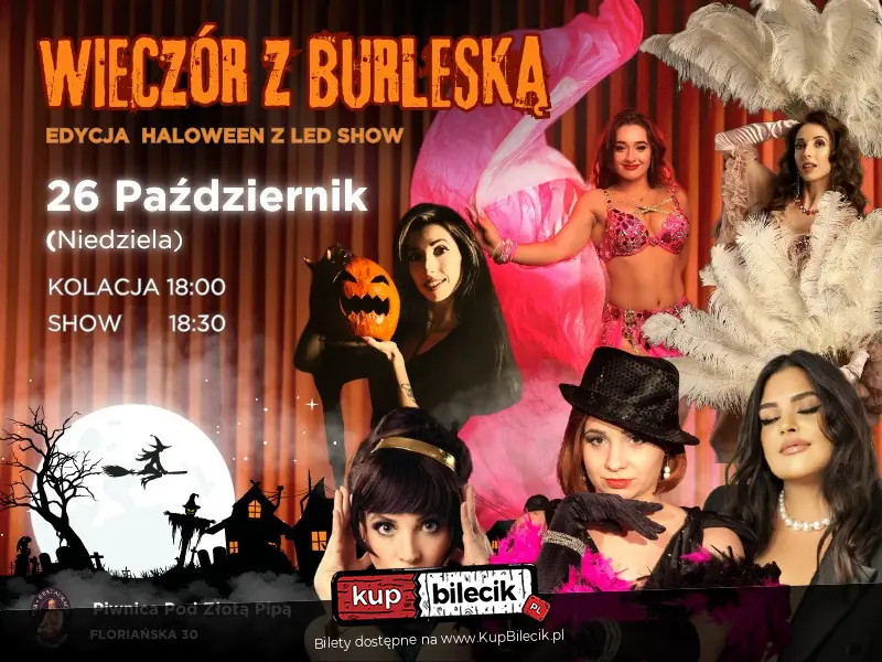 Wieczór z Burleską - Edycja Halloween