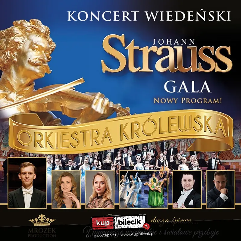 Koncert Wiedeński - Johann Strauss Gala "W świecie operetki"