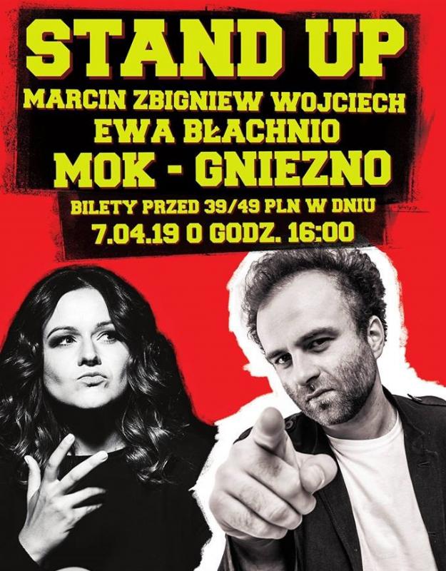 Stand Up Marcin Zbigniew Wojciech Ewa Błachnio Gniezno 2019